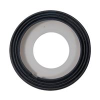 Danco 10576X Flush Valve Seal Kit, Rubber, Black/White, For: American Standard Cadet 3 HET Toilets 