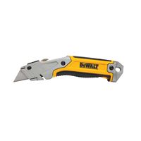 DeWALT DWHT10046 Utility Knife, 2-1/2 in L Blade, 1-1/4 in W Blade, Carbon Steel Blade, Ergonomic Handle 