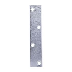 ProSource MP-Z05-01 Mending Plate, 5 in L, 1 in W, Steel, Screw Mounting, Pack of 5 