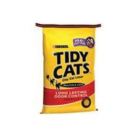 Tidy Cats 7023010711 Cat Litter, 10 lb Capacity, Gray/Tan, Granular Bag 4 Pack