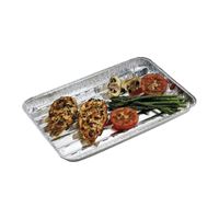 GrillPro 50426 Grilling Tray, Heavy-Duty, Aluminum, Pack of 12 