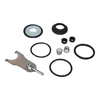 ProSource Faucet Repair Kits, Plastic/Rubber/Stainless Steel/Steel, Silver, Black, White, 11-Piece 