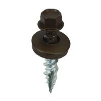 Acorn International SW-MW1BS250 Screw, #9 Thread, High-Low, Twin Lead Thread, Hex Drive, Self-Tapping, Type 17 Point 