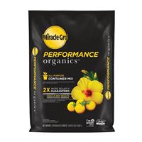 Miracle-Gro Performance Organics 45616301 All-Purpose Container Mix, Solid, 16 qt Bag 