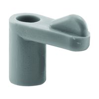 Make-2-Fit PL 7743 Window Screen Clip with Screw, Plastic, Gray 