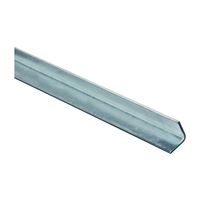 Stanley Hardware 4010BC Series N179-945 Solid Angle, 1 in L Leg, 72 in L, 0.12 in Thick, Galvanized Steel 