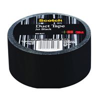 3M 920-BLK-C Duct Tape, 20 yd L, 1.88 in W, Cloth Backing, Jet Black 
