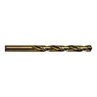 Irwin 63110 Jobber Drill Bit, 5/32 in Dia, 3-1/8 in OAL, Spiral Flute, 5/32 in Dia Shank, Cylinder Shank 12 Pack 
