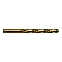 Irwin 63122 Jobber Drill Bit, 11/32 in Dia, 4-3/8 in OAL, Spiral Flute, 11/32 in Dia Shank, Cylinder Shank, Pack of 6 