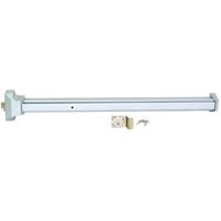 ProSource 8000-80NLS-AS Panic Bar, 32-1/2 in W, Stainless Steel/Steel/Zinc Alloy, Powder-Coated, 1-3/4 in Thick Door 