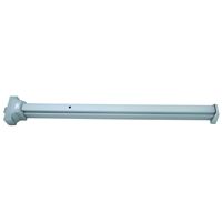 ProSource 8000-80LS-AS Panic Bar, 32-1/2 in W, Stainless Steel/Steel/Zinc Alloy, Powder Coated, 1-3/4 in Thick Door