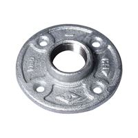 ProSource 27-1G Floor Flange, 1 in, 3.8 in Dia Flange, FIP, 4-Bolt Hole, 0.28 in, 7 mm in (mm) Dia Bolt Hole