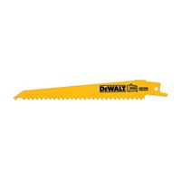 DeWALT DW4802B Reciprocating Saw Blade, 6 in L, 6 TPI, Pack of 100 