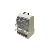 TPI 198 TMC Electric Heater, 5/7.5/12.5 A, 120 V, 600/900/1500 W, 3-Heating Stage, White 