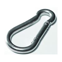 BARON 2450-5/16 Spring Hook Snap Link, Steel, Zinc 