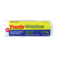 Purdy White Dove 14G670182 Paint Roller Cover, 3/4 in Thick Nap, 9 in L, Dralon Fabric Cover 