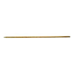 Link Handles 66454 Rake Handle, 1 in Dia, 42 in L, Ash Wood, Clear, For: Broom, Leaf and Lawn Rakes 