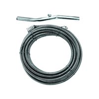 COBRA TOOLS 30000 Series 30500 Drain Pipe Auger, 1/2 in Dia Cable, 50 ft L Cable 