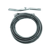 COBRA TOOLS 30000 Series 31000 Drain Pipe Auger, 1/2 in Dia Cable, 100 ft L Cable 