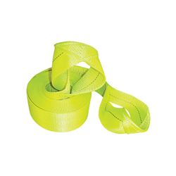 Keeper 89933 Recovery Strap, 30,000 lb, 3 in W, 30 ft L, Yellow 