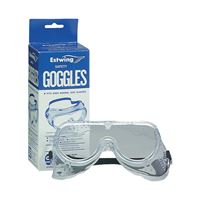 Estwing #6 Safety Goggles, Polycarbonate Lens, Replaceable Frame, Soft Vinyl Frame 