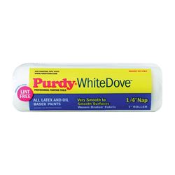 Purdy White Dove 662071 Paint Roller Cover, 1/4 in Thick Nap, 7 in L, Dralon Fabric Cover 