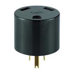 Eaton Cooper Wiring 1264-BOX Power Adapter, 30 A, 125 V, Plug, Receptacle 