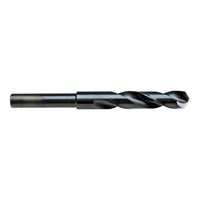 Irwin 91144 Silver and Deming Drill Bit, 11/16 in Dia, 6 in OAL, Spiral Flute, 1/2 in Dia Shank, Flat, Reduced Shank 