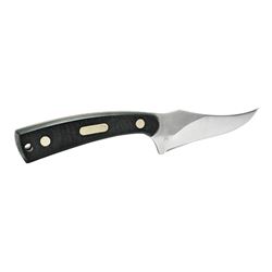 SCHRADE 152OT Blade Knife, 3.3 in L Blade, 0.14 in W Blade, 7Cr17MoV High Carbon Stainless Steel Blade, Black Handle 