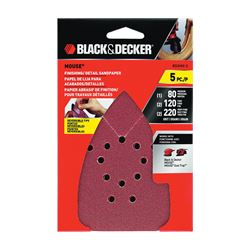 Black + Decker Bdamx-5 Sandpaper Assort 5pk 