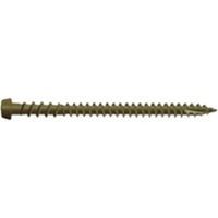 Camo 0349354 Deck Screw, #10 Thread, 2-1/2 in L, Star Drive, Type 99 Double-Slash Point, Carbon Steel, ProTech-Coated, 350/PK 