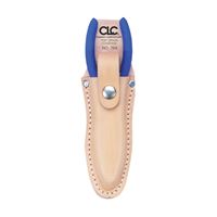 CLC Tool Works Series 768 Plier Holder, 1-Pocket, Leather, Tan, 2-3/4 in W, 6-3/4 in H, 1-1/4 in D 