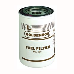 DL Goldenrod 595-5 Fuel Filter, For: 595 Model 10 micron Fuel Filter 