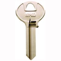 Hy-Ko 11010CO105 Key Blank, Brass, Nickel, For: Corbin Russwin Cabinet, House Locks and Padlocks, Pack of 10 