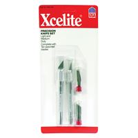 Xcelite XNS100 Hobby Knife Set, 5-13/16, 5-3/4 in L Blade