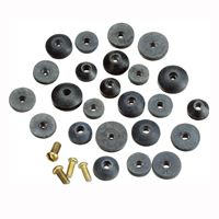 Plumb Pak PP20521 Faucet Washer Assortment, Rubber, For: Sink and Faucets 