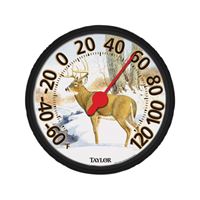 Taylor 6709E Deer Thermometer, 13-1/4 in Display, -60 to 120 deg F 