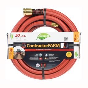 Swan ELCF34050 Water Hose with Brass Coupling, 50 ft L