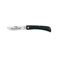CASE 00092 Folding Pocket Knife, 3.7 in L Blade, Stainless Steel Blade, 1-Blade, Black Handle 