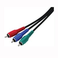 Zenith VC1006COMPON Video Cable, Black Sheath, 6 ft L 