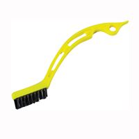 M-D 49146 Tile and Grout Brush, Plastic Handle 