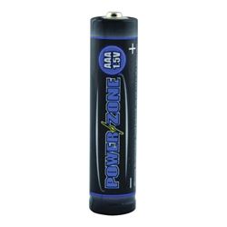 PowerZone LR03-24P Battery, 1.5 V Battery, AAA Battery, Alkaline, Manganese Dioxide, Potassium Hydroxide and Zinc 
