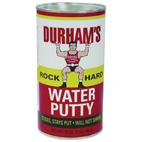 Durhams 1 Water Putty, Cream, 1 lb, Can 