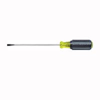 Klein Tools 601-6 Screwdriver, 3/16 in Drive, Cabinet Drive, 9-3/4 in OAL, 6 in L Shank, Acetate Handle 