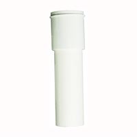Plumb Pak PP911W Pipe Extension Tube, 1-1/2 x 1-1/2 in, 12 in L, Slip-Joint, Plastic, White 