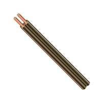 CCI 600006607 Lamp Cord, 2 -Conductor, Copper Conductor, PVC Insulation, 10 A, 300 V 