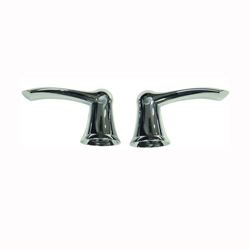 Danco 10422 Faucet Handle, Zinc, Chrome Plated, For: American Standard Two Handle Cadet Lavatory Faucets 