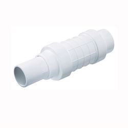 NDS Pro-Span 118-10 Expansion Repair Coupling, 1 in, S x Spigot, PVC, White, SCH 40 Schedule, 200 psi Pressure 