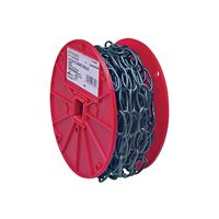 Campbell 072-2002N Decorator Chain, #10, 40 ft L, 35 lb Working Load, Metal, Black
