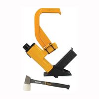 Bostitch MIIIFS Flooring Stapler Kit, 1/2 in W Crown, 1-1/2 to 2 in L Leg, 92 Magazine, 420 in-lb Air 